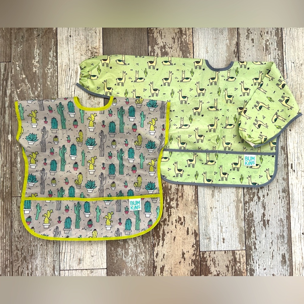 Bumkins bib & apron for baby to 2 years old